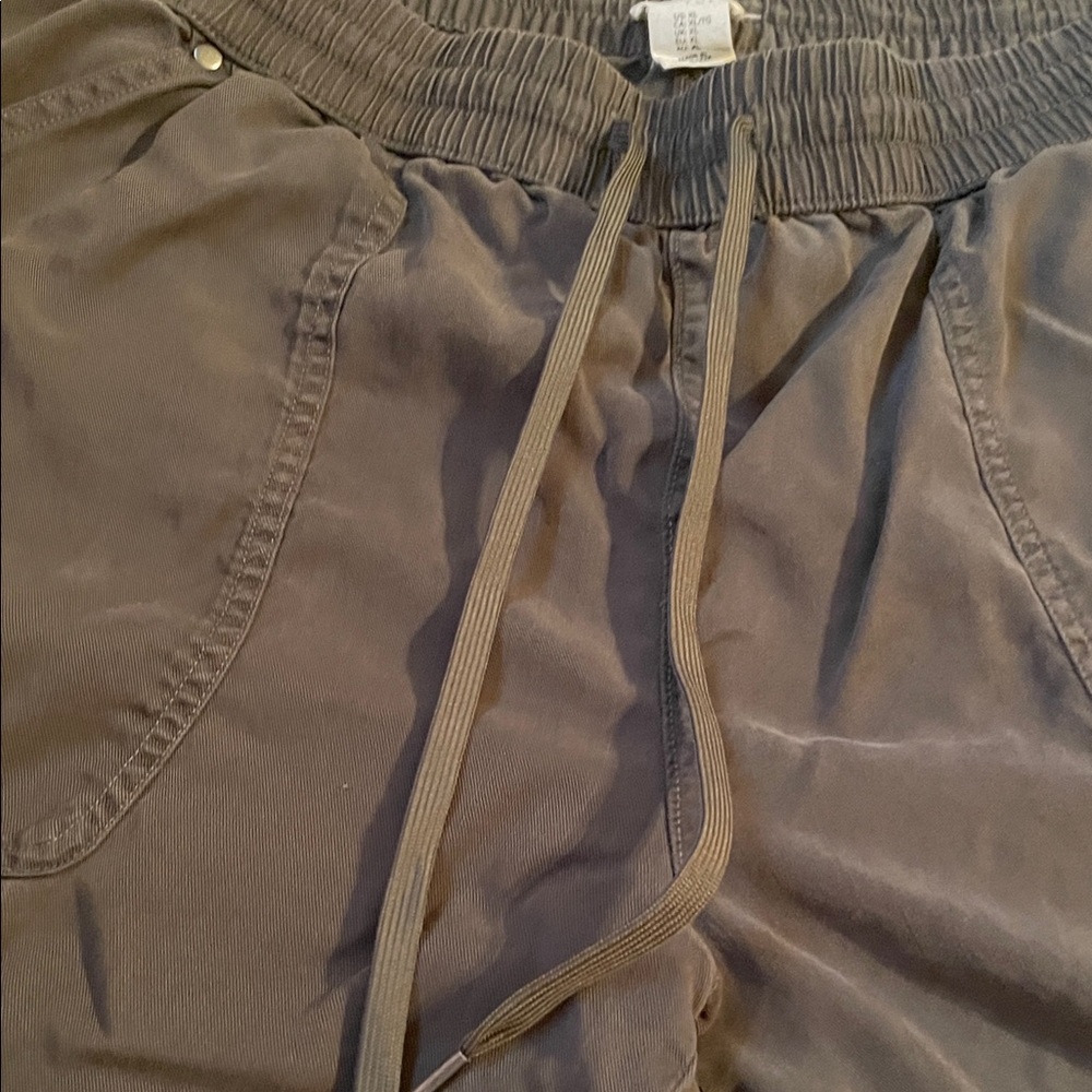 Nicole Miller Olive Drawstring Jogger Pants - Picture 3 of 6